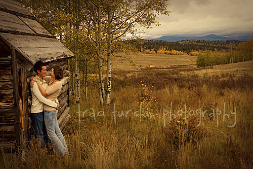 engagement portrait in colorado