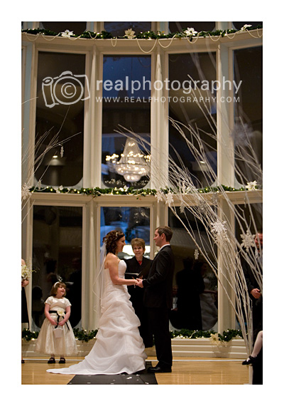 winter wedding photo