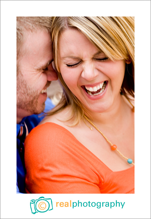 mantiou springs laughing engagement picture