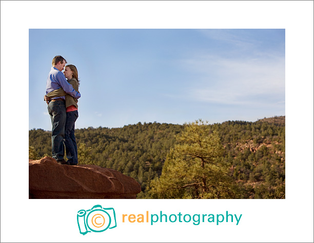 colorado springs engagement portrait