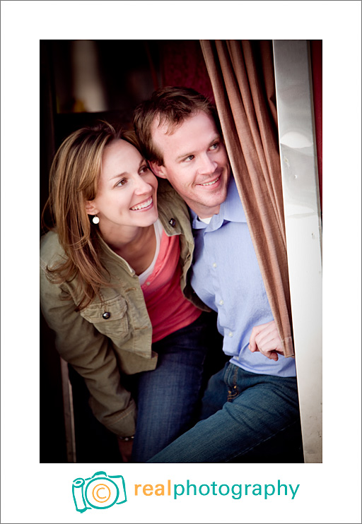 manitou springs engagement portrait