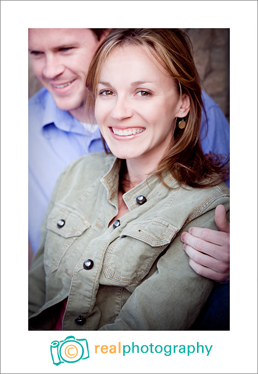 manitou springs engagement portrait