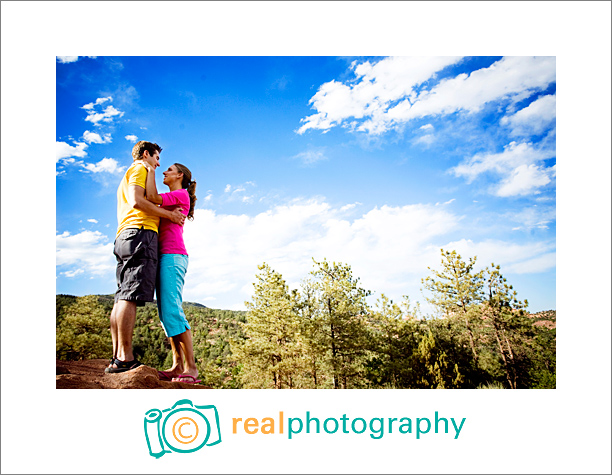 colorado springs engagement portrait