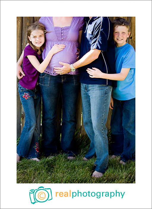 colorado springs family maternity portrait