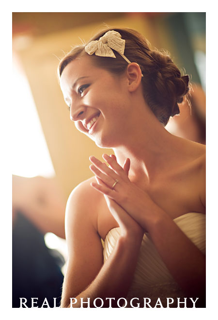 bride getting ready at Boettcher Mansion