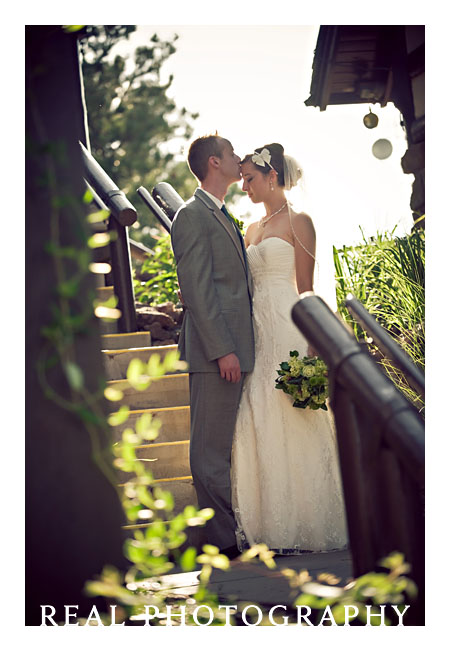 boettcher mansion bride and groom portrait