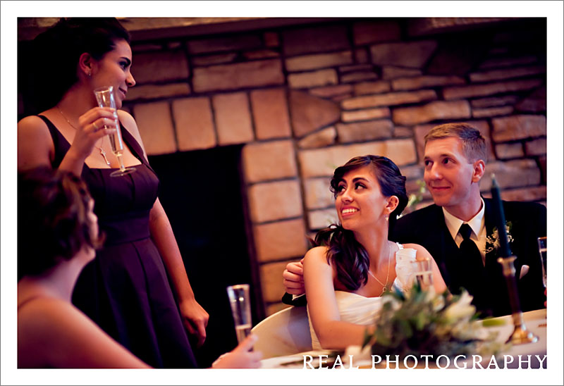 wedding at lodge at cathedral pines in black forest