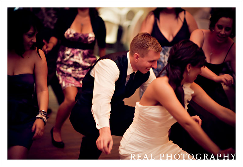 bride and groom dance wedding reception lodge at cathedral pines black forest