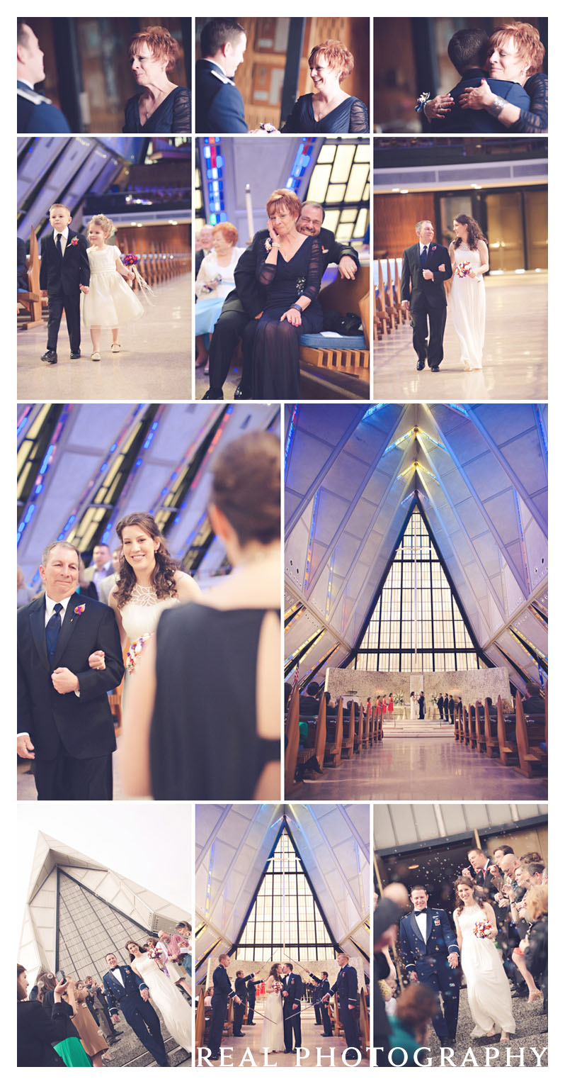 usafa cadet chapel wedding photos