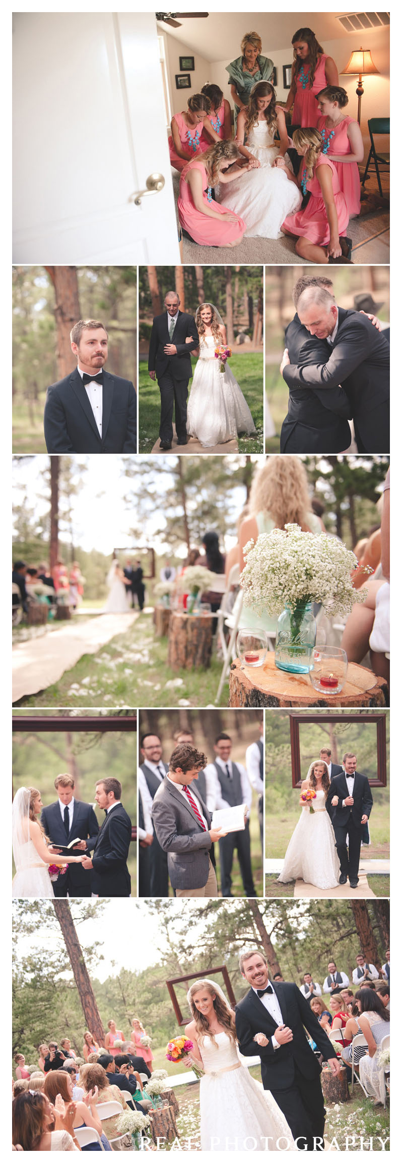 wedding photographer outside home ceremony black forest