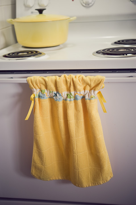 fancy pants kitchen towels » Needles and a Pen