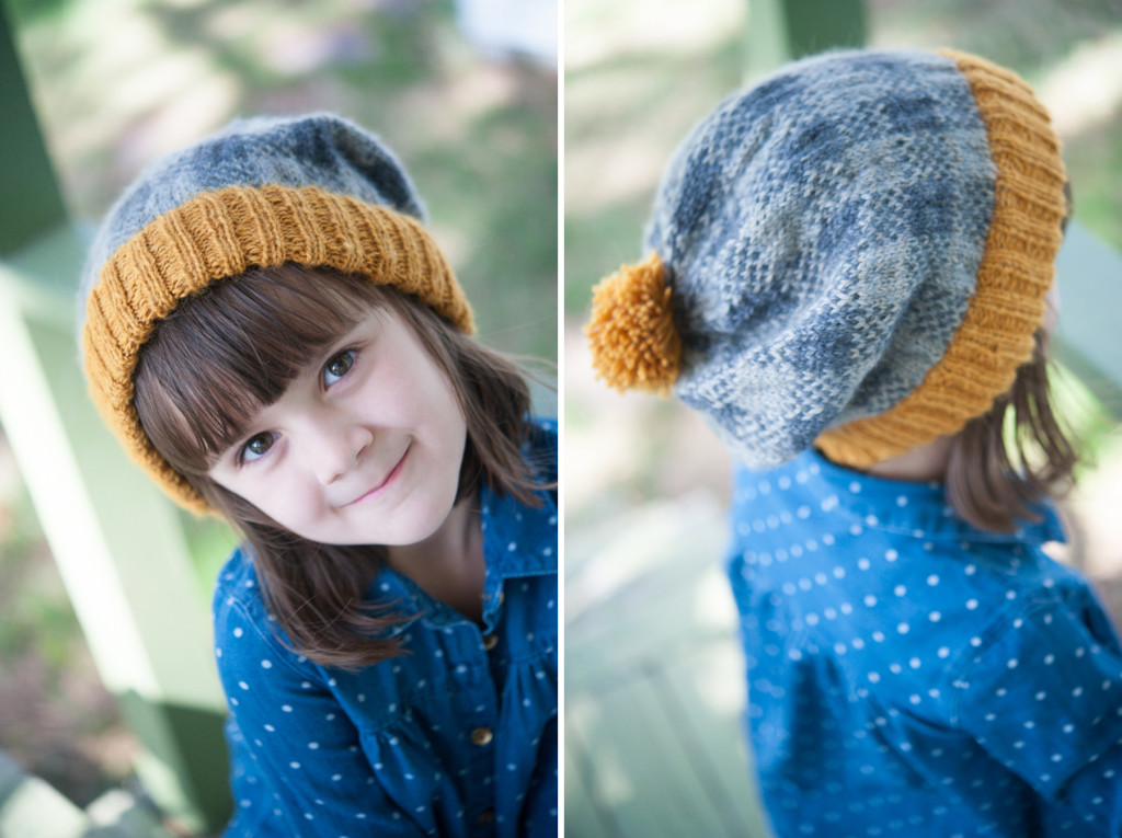 bismark plaid knit hat