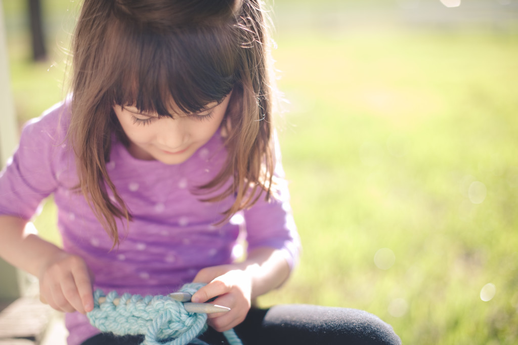 preschool knitting