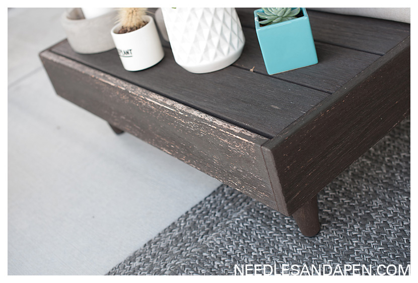 west elm paint weathered cafe retouch portside furniture review