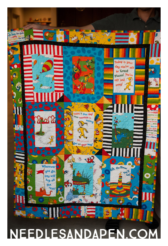 dr seuss baby quilt